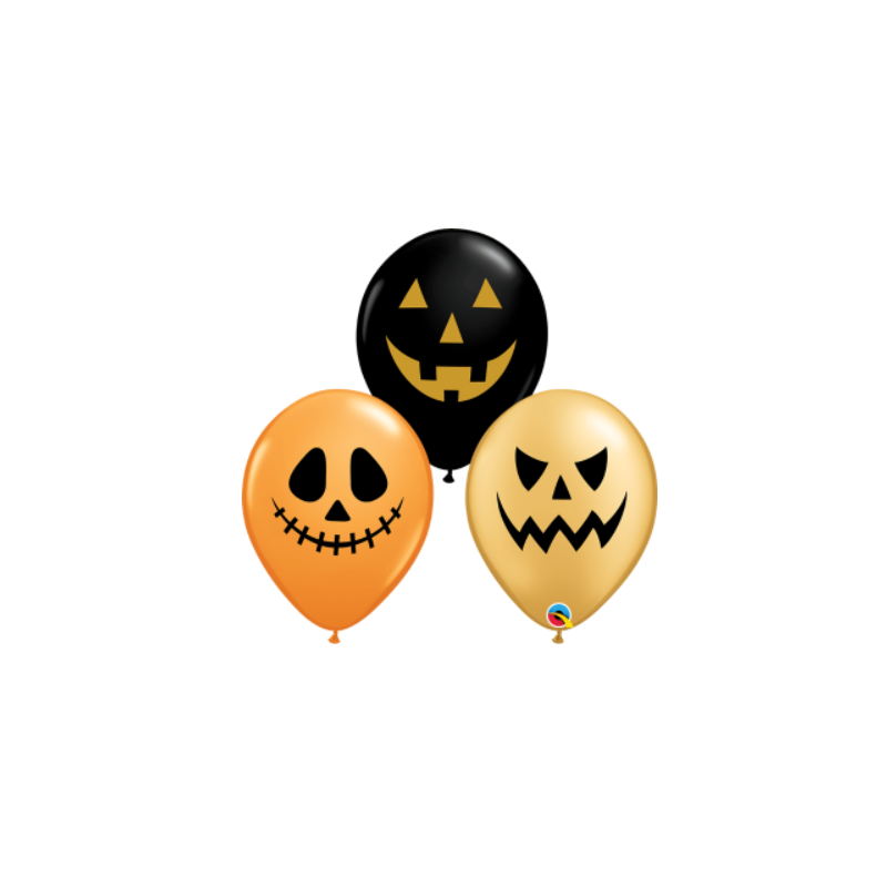 ハロウィン・ジャックフェイスアソート・バルーン