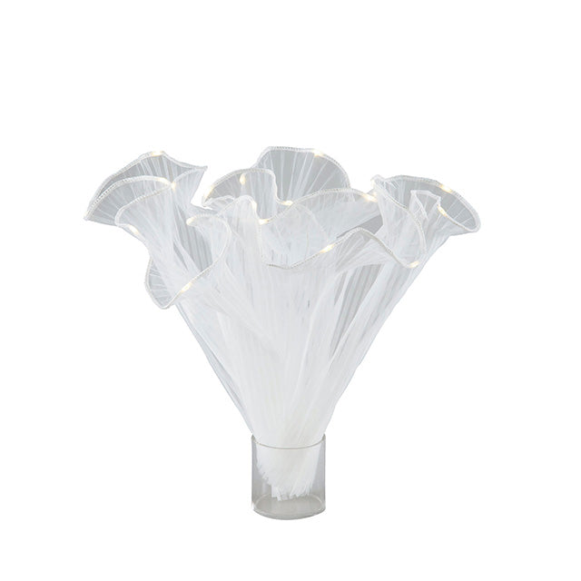 【装飾】75806-1 フリルプリーツ ライト付き