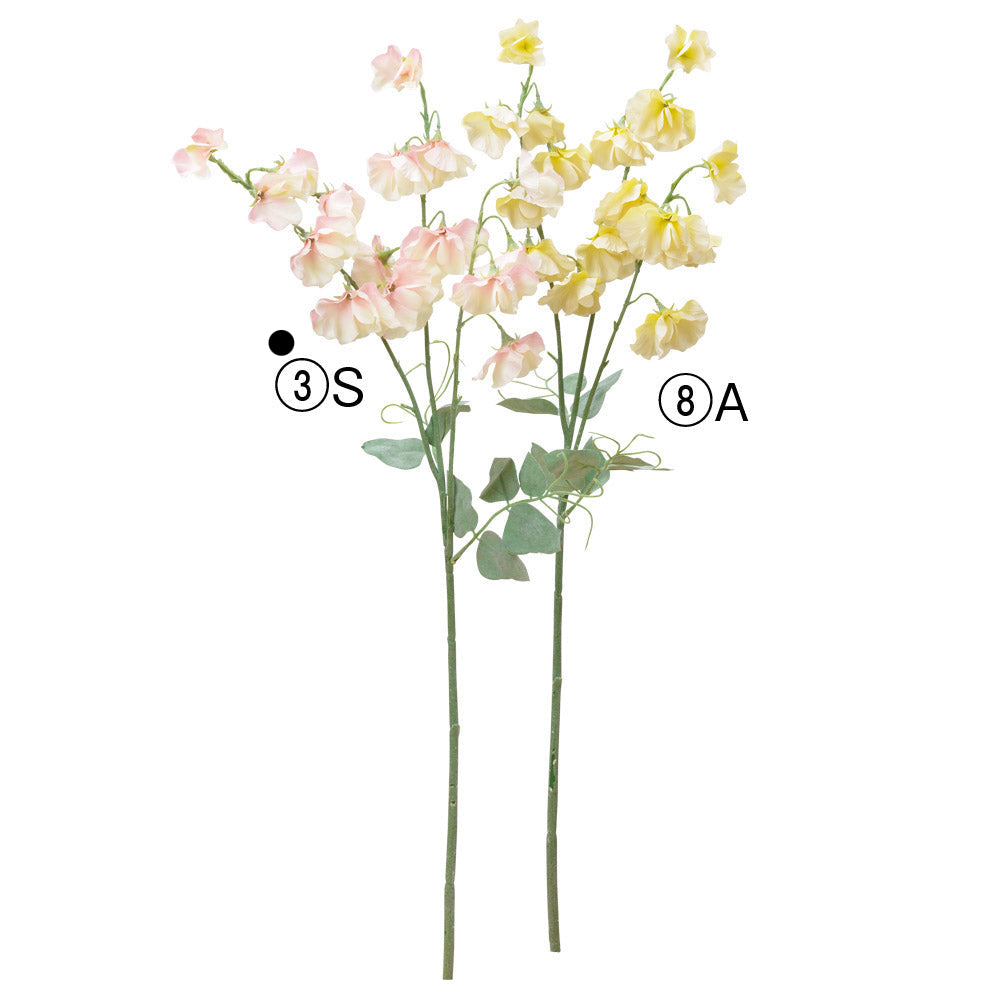 【造花】卸販売 A-34162-003S スイトピー×16 ソフトピンク アスカ商会 asca 造花専門店 花材卸 プリフラSHOP 卒業式花 花見 春 桜 お雛様 おひなさま