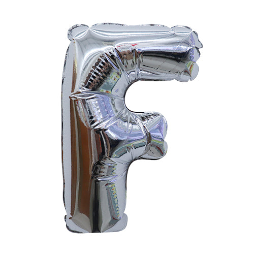 【風船】ベタリック レターバルーン7"シルバー F BLT15969 風船販売店 プリフラSHOP