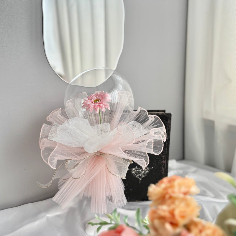 プリフラSHOP フリルの可愛いバルーンフラワー