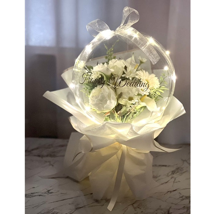 バルーンフラワーの贈り物 記念日ギフト プリフラSHOP オーダーメイド 特別な日