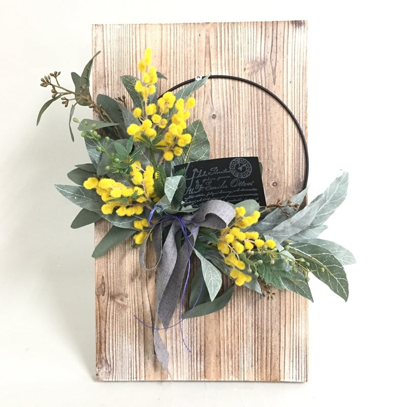 【造花】【MAGIQ】卸販売 FM007186 プリムミモザ イエロー 造花専門店 花材卸 プリフラSHOP 国際女性デー ミモザ 女性の日 3月8日