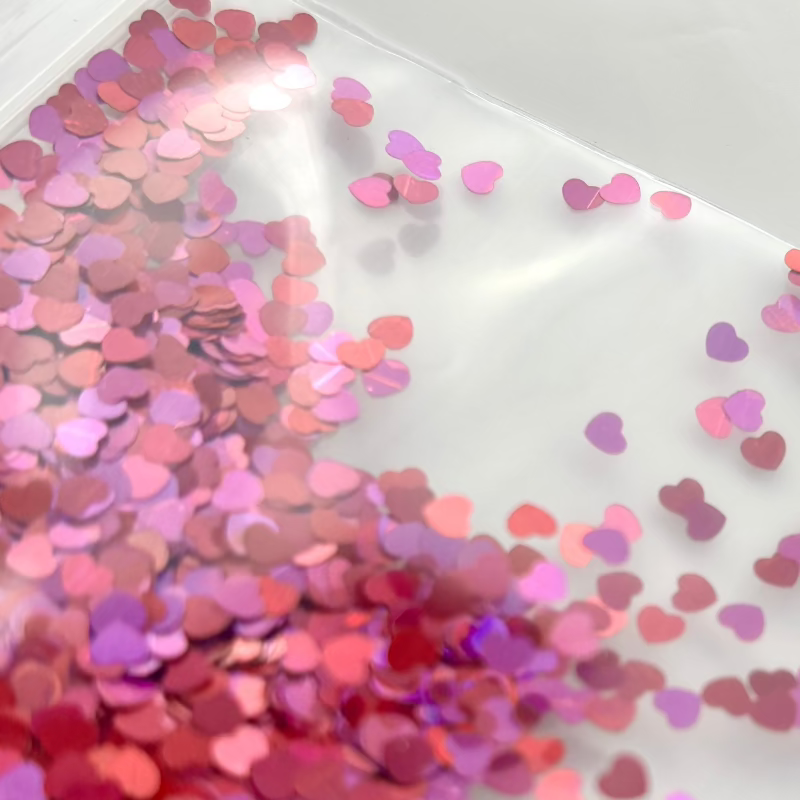 【コンフェッティ】ハート PINK3 ラズベリー