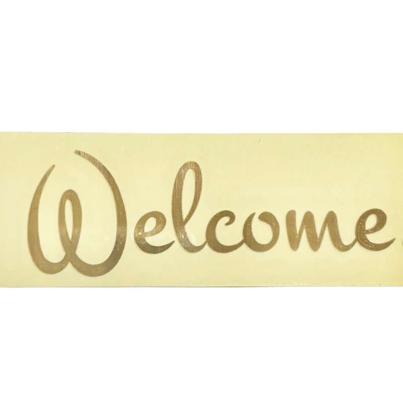 【ステッカー】welcome M フラッフィ 【講師の場合 コード入力】