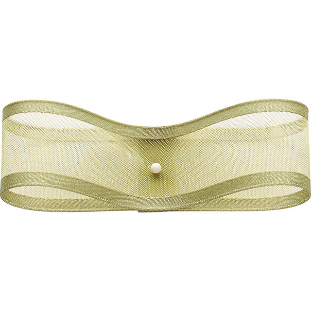 51910-29 ノーブルオーガンジー オリーブグリーン