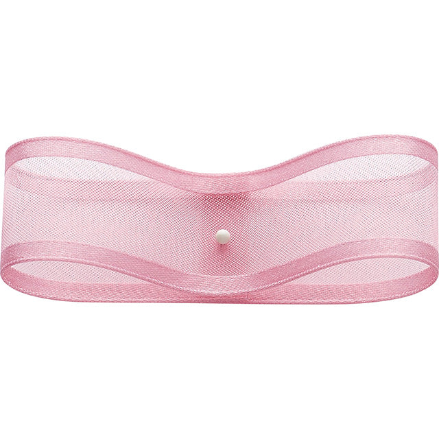 51910-64 ノーブルオーガンジー モーブピンク