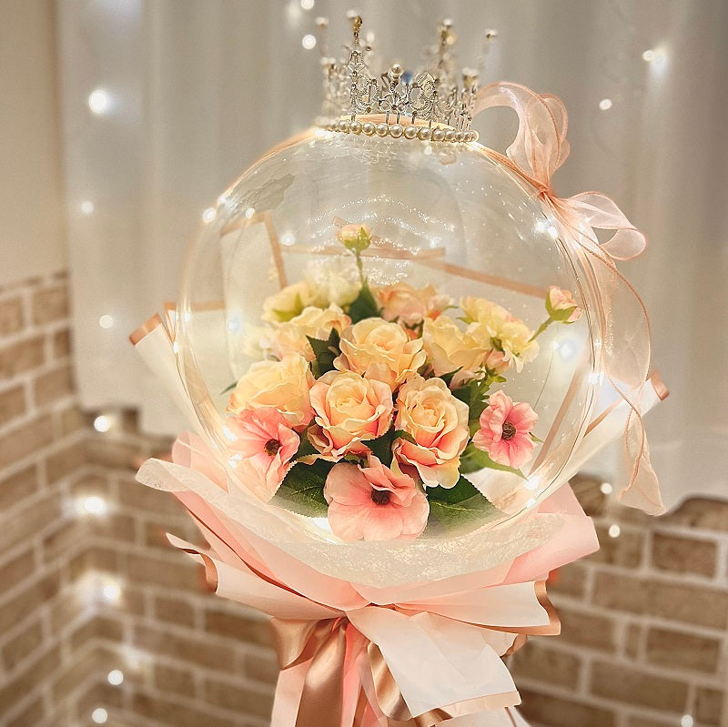 ティアラバルーン 王冠 LLサイズ バルーンフラワー プリフラSHOP プリフラバルーン 推し活