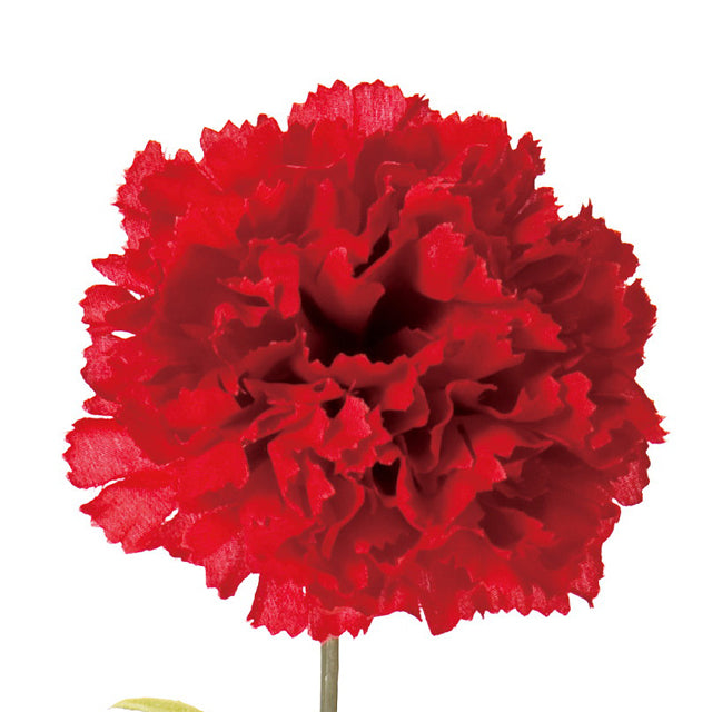 【造花】【MAGIQ 東京堂】卸販売 1本単位販売 FM000908-003 シャーロットカーネーション レッド 造花専門店 花材卸 プリフラSHOP 母の日 カーネーション