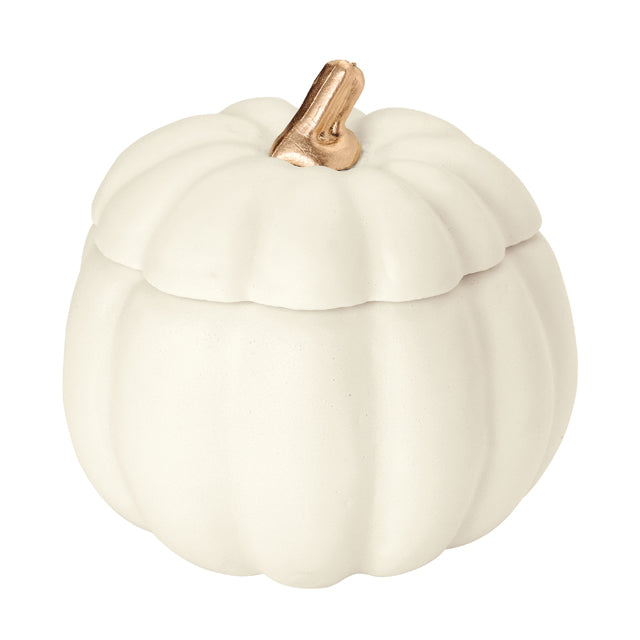 【ハロウィン】HW2400-1 フタ付きパンプキン ホワイト