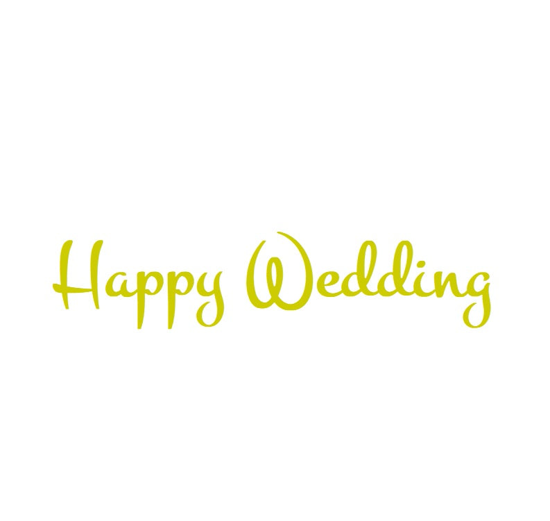 【ステッカー】Happy Wedding フラッフィ【講師の場合 コード入力】
