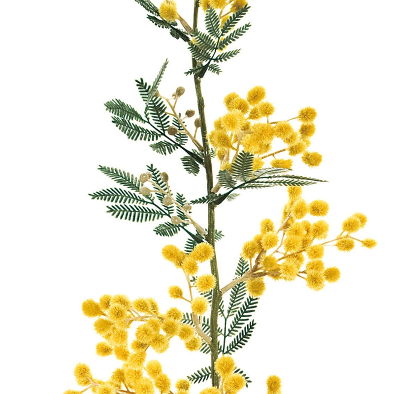 【造花】FM7187 プリムミモザバンドル イエロー