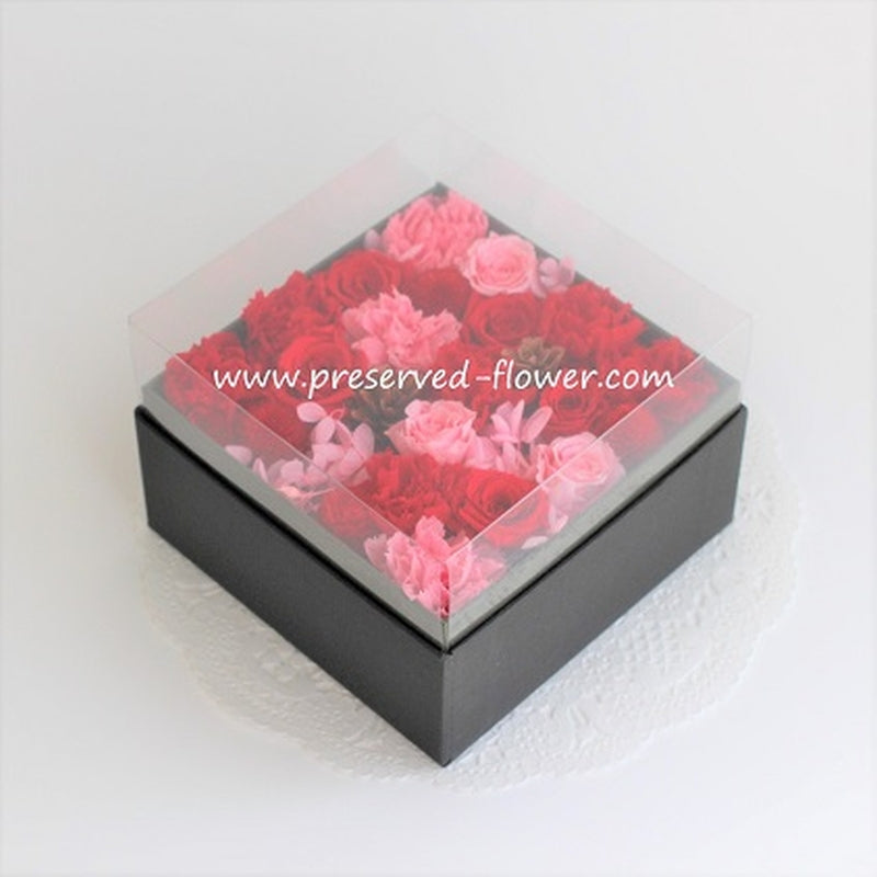 【プリザ】FL70-5 スプレーローズ チェリーレッド