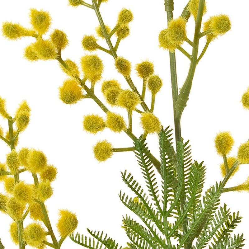 【造花】【MAGIQ】卸販売 FM003409 チェリッシュミモザ イエロー 造花専門店 花材卸 プリフラSHOP 国際女性デー ミモザ 女性の日 3月8日