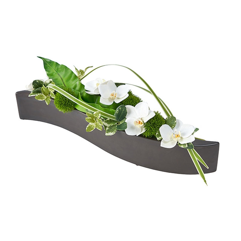 【造花】【MAGIQ】ローランドファレノプシス ホワイト FW093444-001 造花専門店 通販サイト プリフラSHOP 花材卸