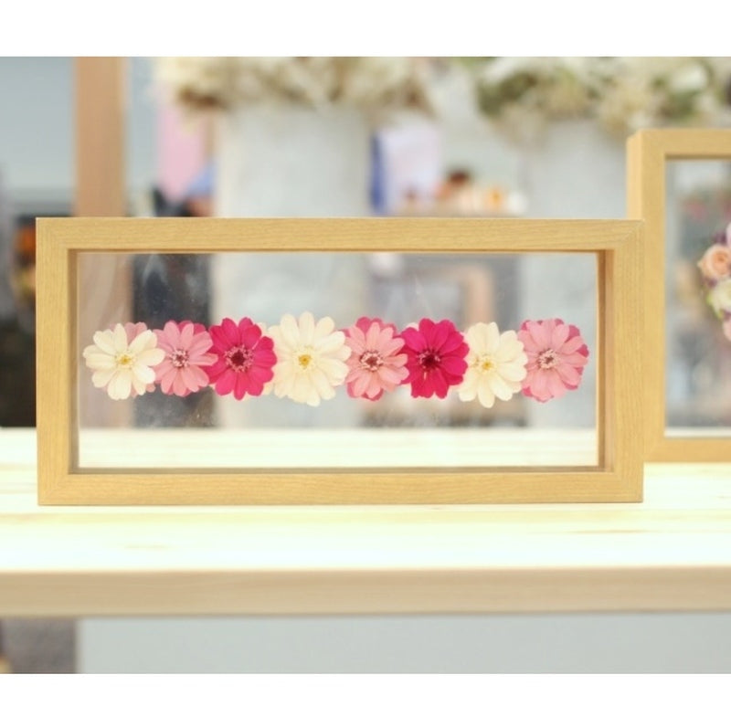 【プリザ】03461-011 ジニア・小 白