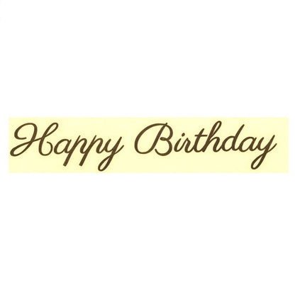 【認定講師専用　コード入力】Happy Birthday　パリス　ゴールド　　