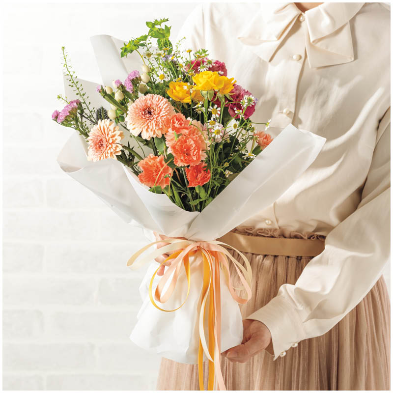 ルミール　スノーホワイト　花材通販　ラッピング専門店　プリフラSHOP　東京ﾘﾎﾞﾝ