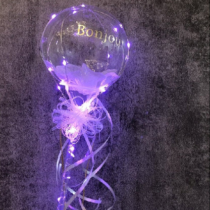 【ギフト】イルミナバルーン　ピンク