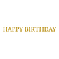 【ステッカー】HAPPY BIRTHDAY　大文字　ブロック体　ゴールド【講師の場合　　コード入力】