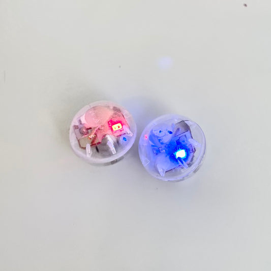 スパークルボール・LEDバルーンライト　PFバルーン資材　光る　コンフェッティ