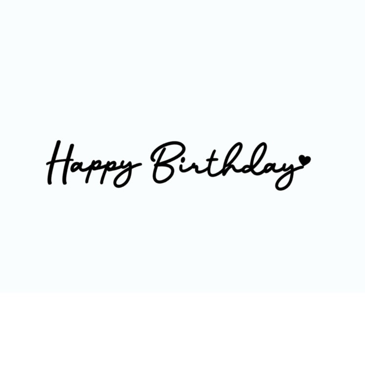 Happy Birthday　ステッカー｜誕生日