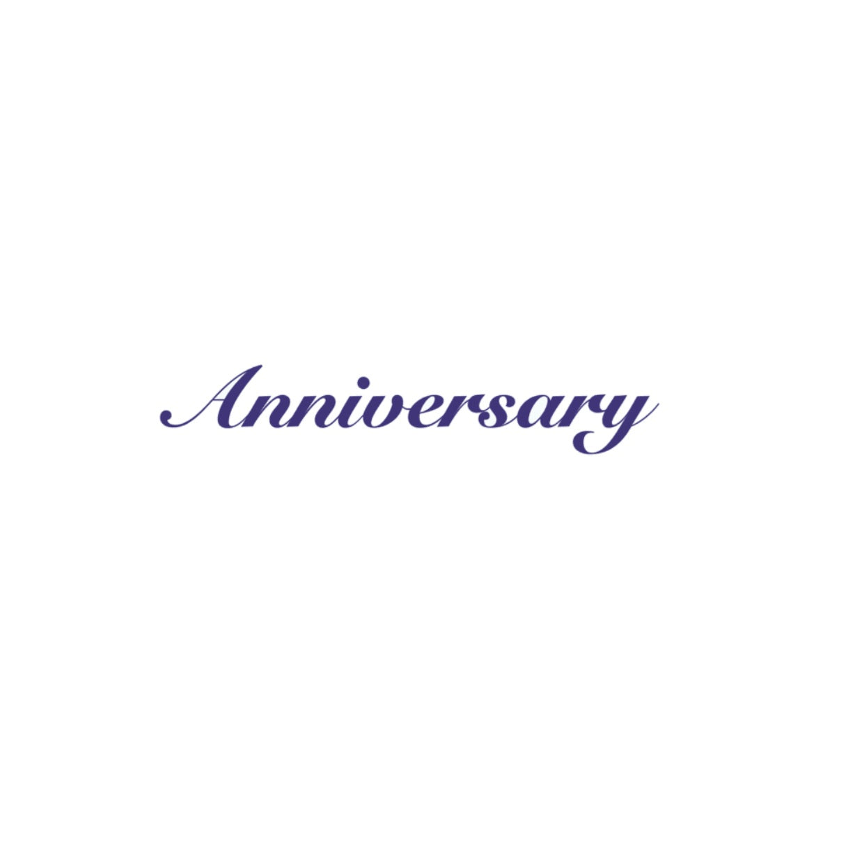 Anniversary　ステッカー｜周年記念・記念日