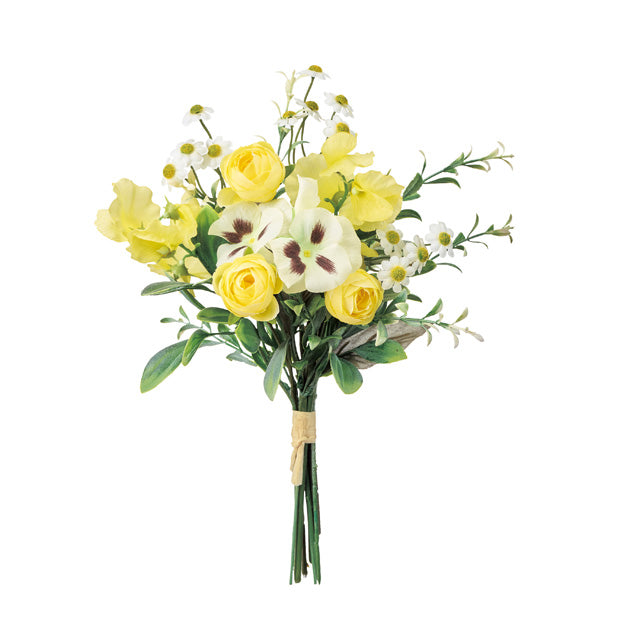 【誕生花ギフト】パンジーとラナンキュラスのバルーンフラワー　No.24