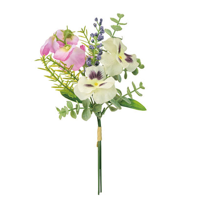 【誕生花ギフト】パンジーとスイトピーのバルーンフラワー　プリフラSHOP　バルーンフラワー専門店