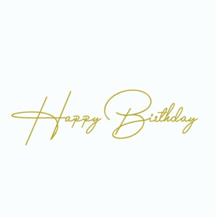 Happy Birthday　ステッカー｜誕生日