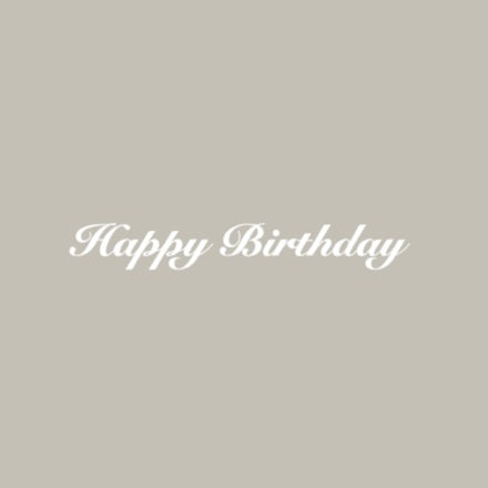 Happy Birthday　ステッカー｜誕生日