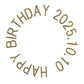 Happy Birthday　ステッカー｜誕生日