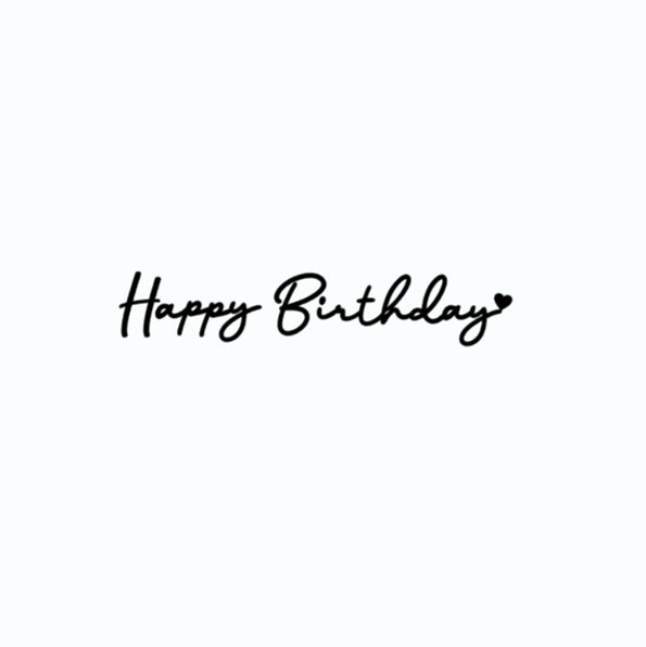 Happy Birthday　ステッカー｜誕生日