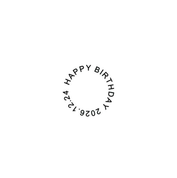 Happy Birthday　ステッカー｜誕生日