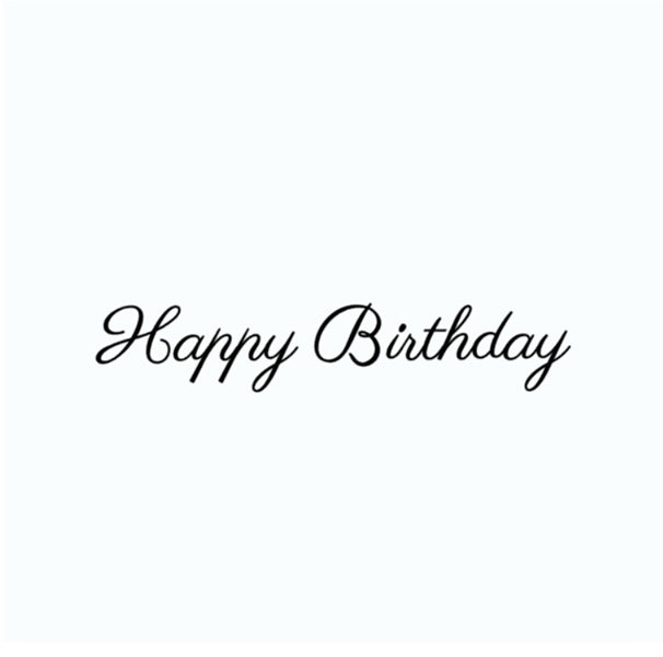 Happy Birthday　ステッカー｜誕生日