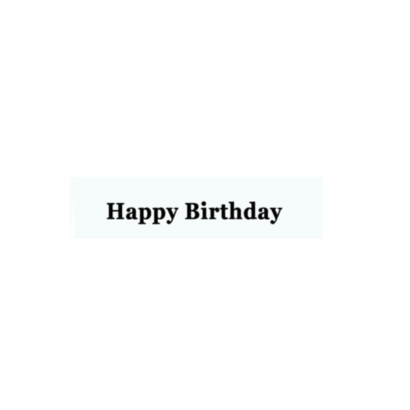 Happy Birthday　ステッカー｜誕生日