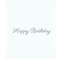 Happy Birthday　ステッカー｜誕生日