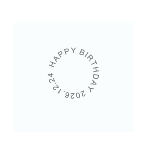 Happy Birthday　ステッカー｜誕生日