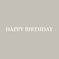 Happy Birthday　ステッカー｜誕生日