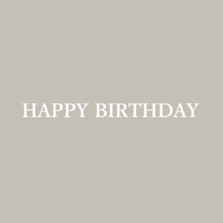 Happy Birthday　ステッカー｜誕生日