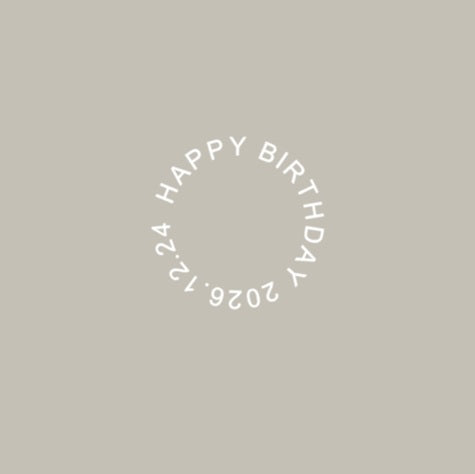 Happy Birthday　ステッカー｜誕生日