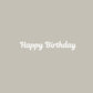 Happy Birthday　ステッカー｜誕生日