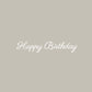 Happy Birthday　ステッカー｜誕生日