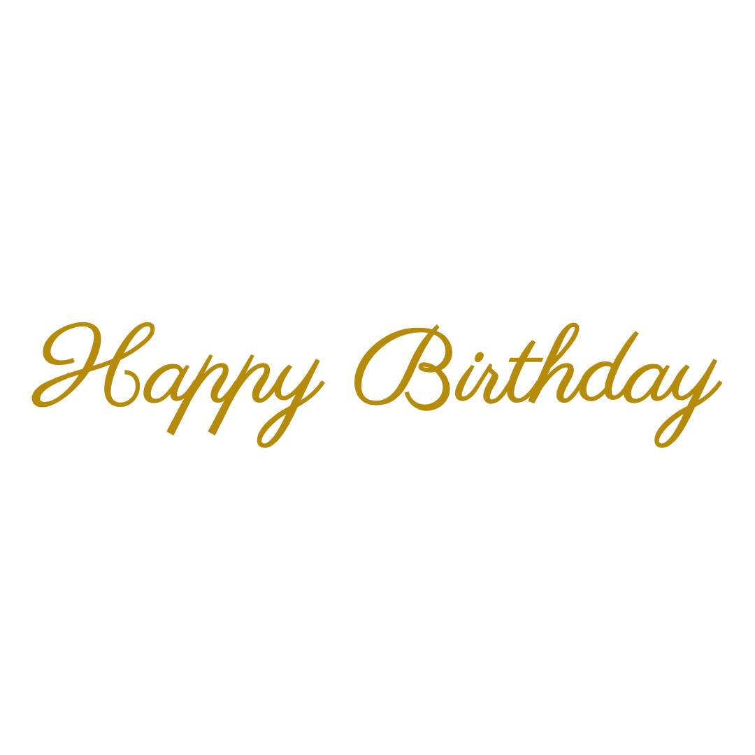 Happy Birthday　ステッカー｜誕生日