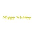 Happy Wedding｜転写付きステッカー