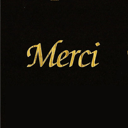 【ステッカー】Merci　イタリック　転写　シール【講師の場合　コード入力】　