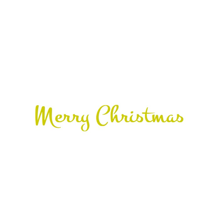Merry Christmas　メリークリスマス｜ステッカー