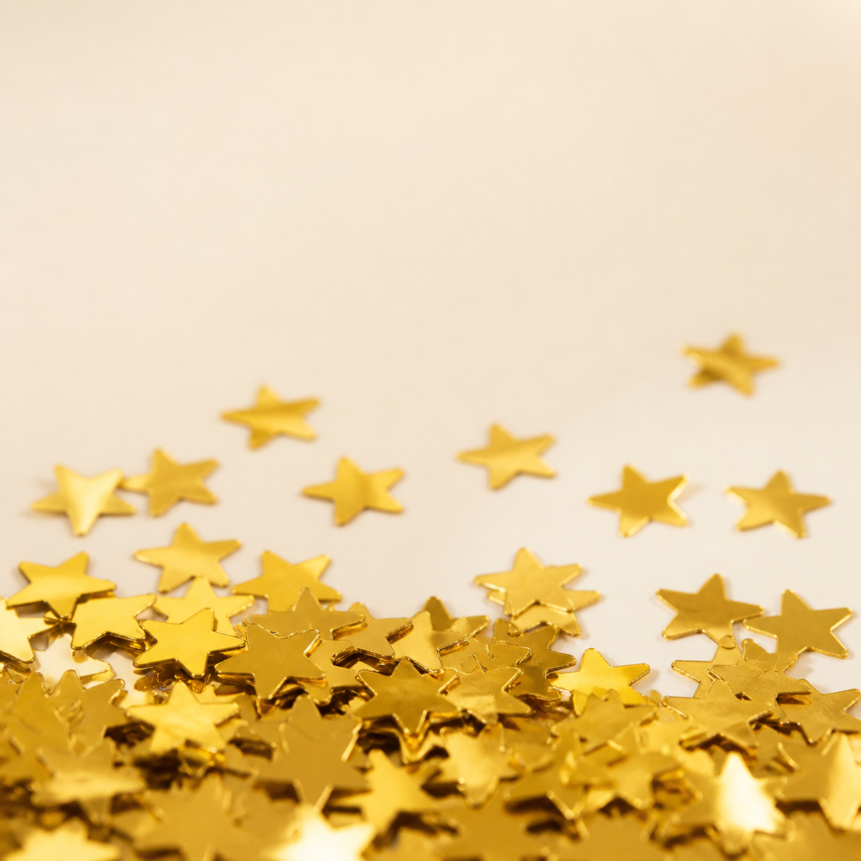 星型コンフェッティ　プリフラSHOP　バルーン資材　ネイルチップ　七夕　イブ　聖夜　クリスマス　星くず　プラネタリウム