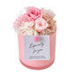 ZY6324-2　お花の贈り物　「マリー」ピンク　プリザーブドローズ