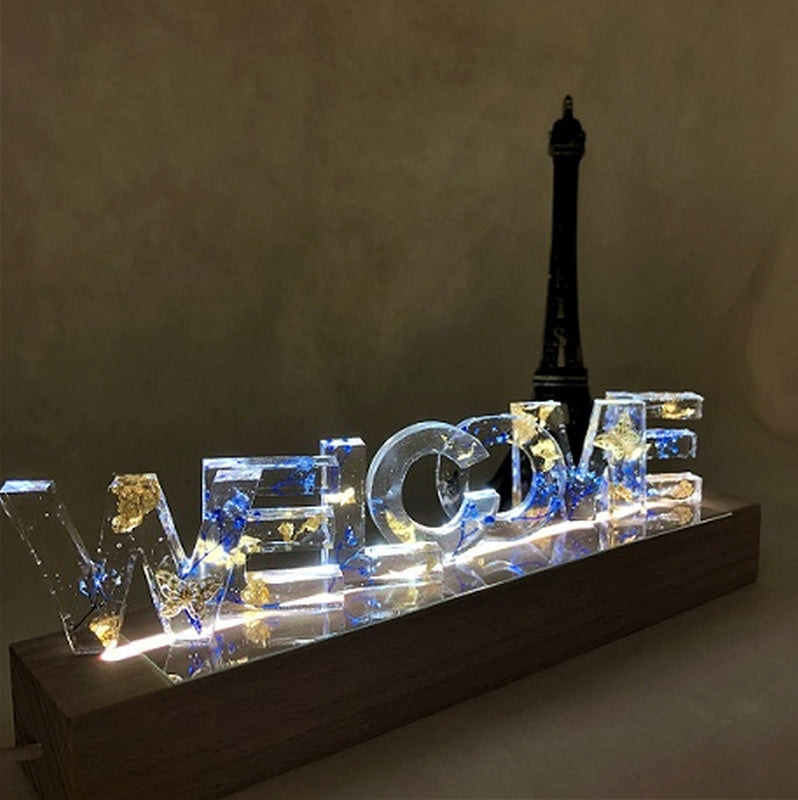 LED付きスタンド｜アクリル板